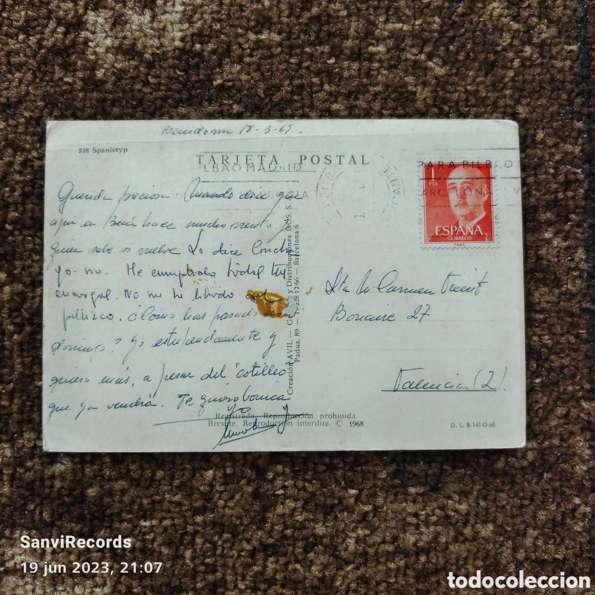 Postales: POSTAL: SPANISTYP - Foto 2