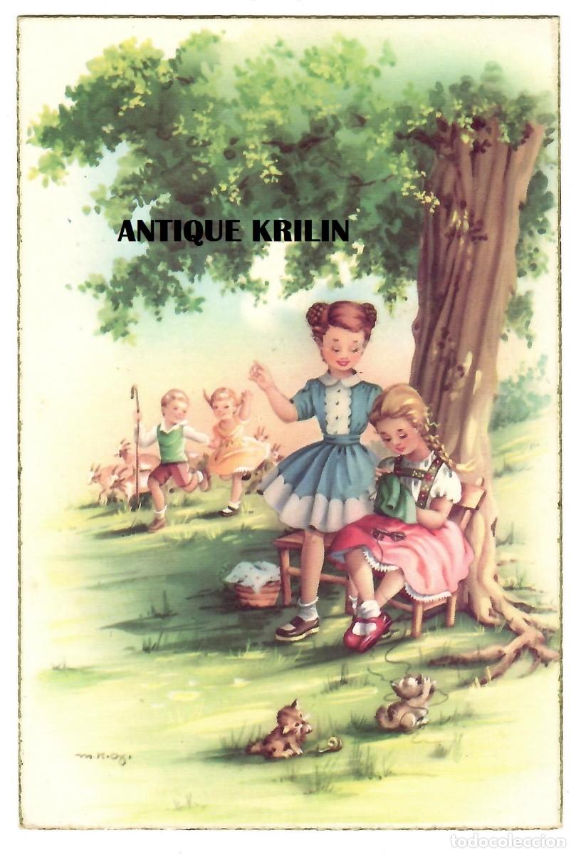 Postcards: POSTAL EDICION CYZ SERIE 592/A N&ordm; 4 / ILUSTRA M.R.G.