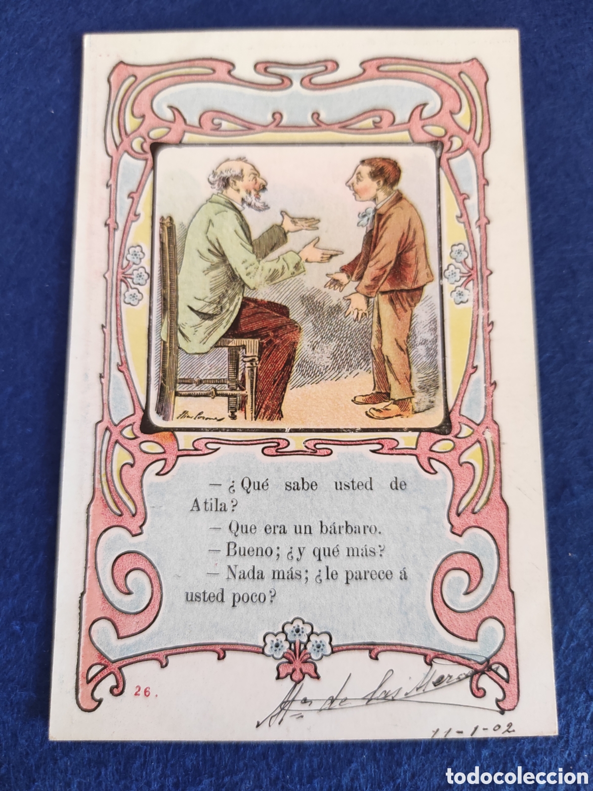 Postales: ANTIGUA POSTAL TARJETA POSTAL ART&Iacute;STICA ESPA&Ntilde;OLA..