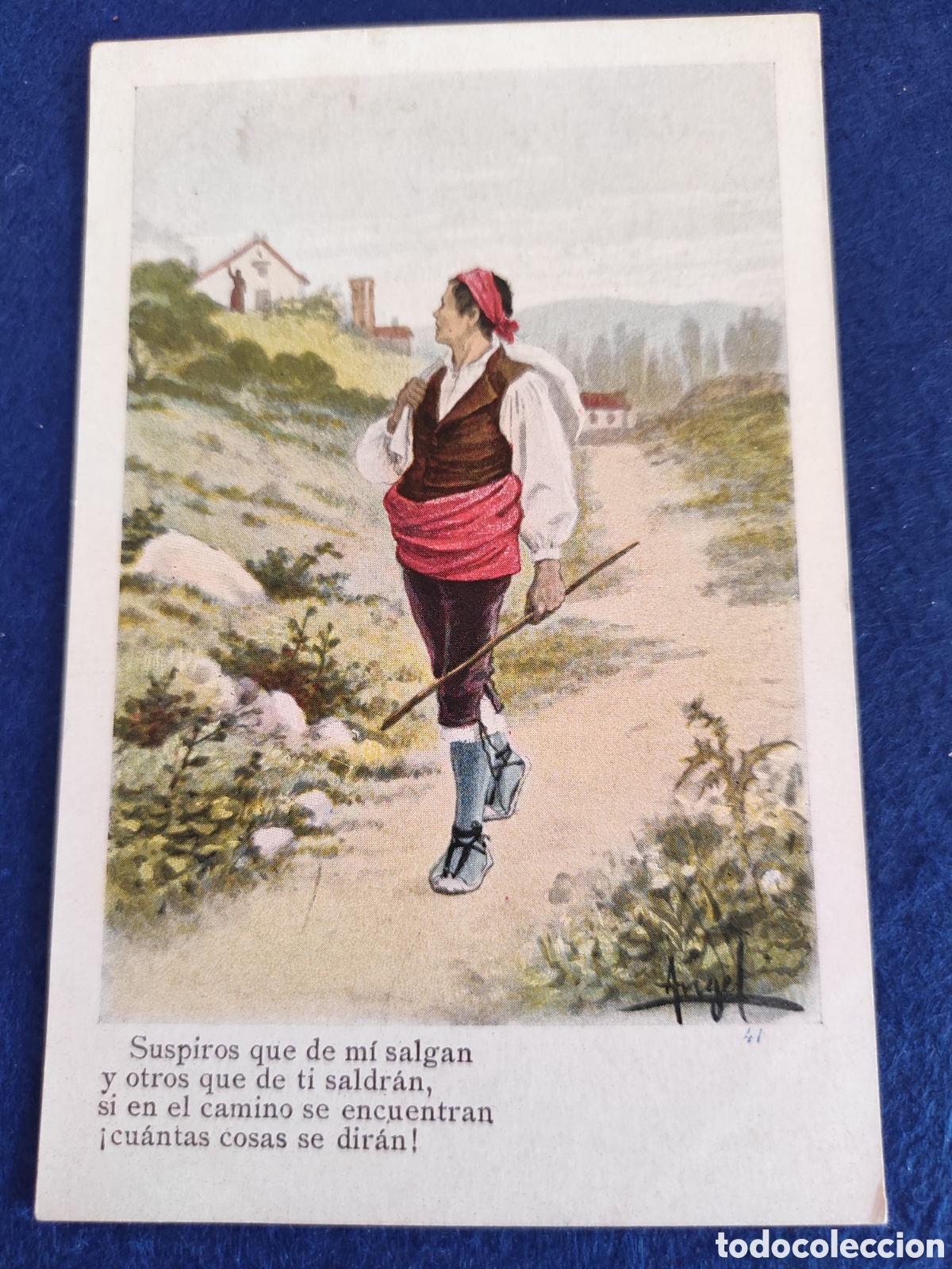 Postales: ANTIGUA POSTAL TARJETA POSTAL ART&Iacute;STICA ESPA&Ntilde;OLA..
