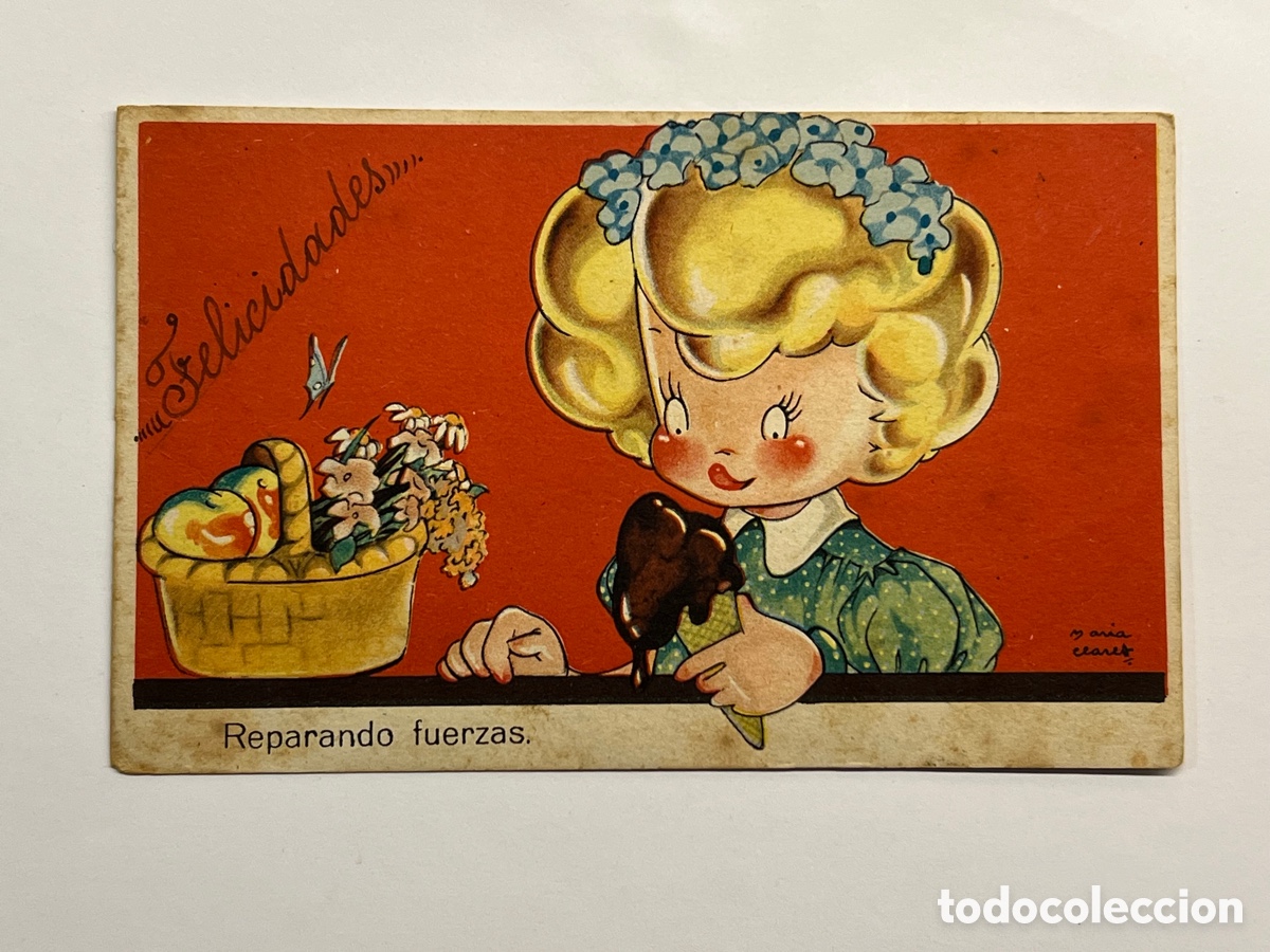 dibujos y caricaturas. postal mari pepa, repara - Compra venta en  todocoleccion