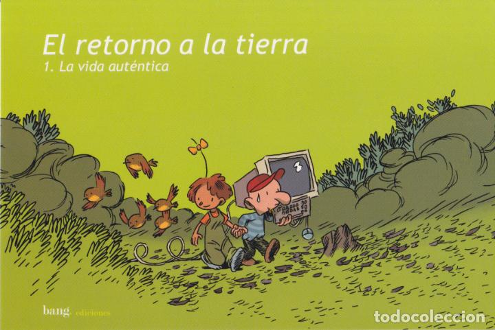 Postales: ILUSTRADOR: LARCENET, EL RETORNO A LA TIERRA - BANG EDICIONES - SIN CIRCULAR