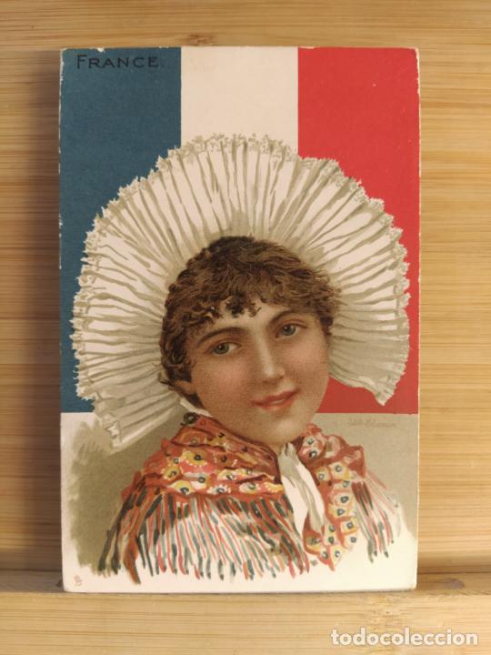 Cartoline: FRANCIA-FRANCE-ILUSTRADA EDITH SALAMAN-POSTAL ANTIGUA-(104.697)
