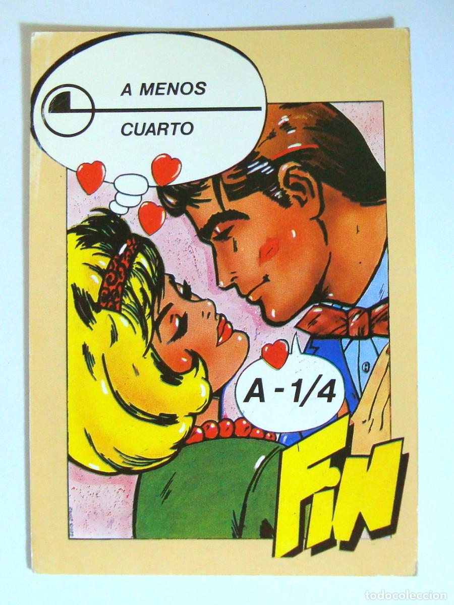 Postales: Tarjeta Postal Pareja, Final de C&oacute;mic, Sin circular - Foto 1