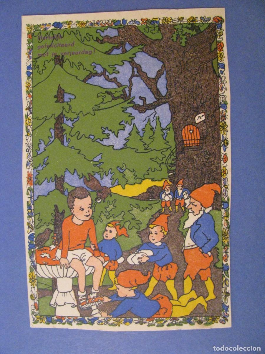 Postais: POSTAL DIBUJO. ED. ASOCIACI&Oacute;N DE ESCUELAS DOMINICALES. PAISES BAJOS. ESCRITA.