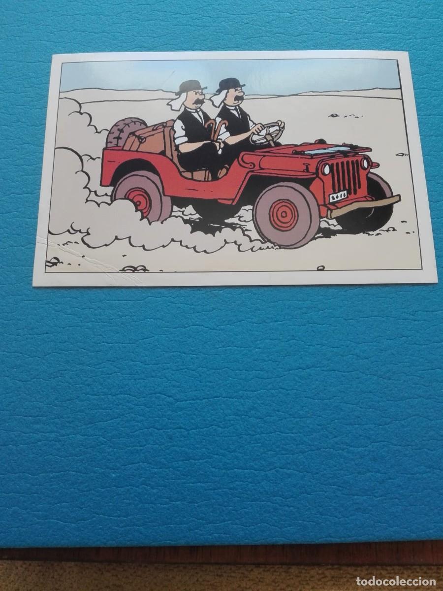 Postais: POSTAL PERSONAJES DE TINT&Iacute;N - HERG&Eacute;/MOULINSART
