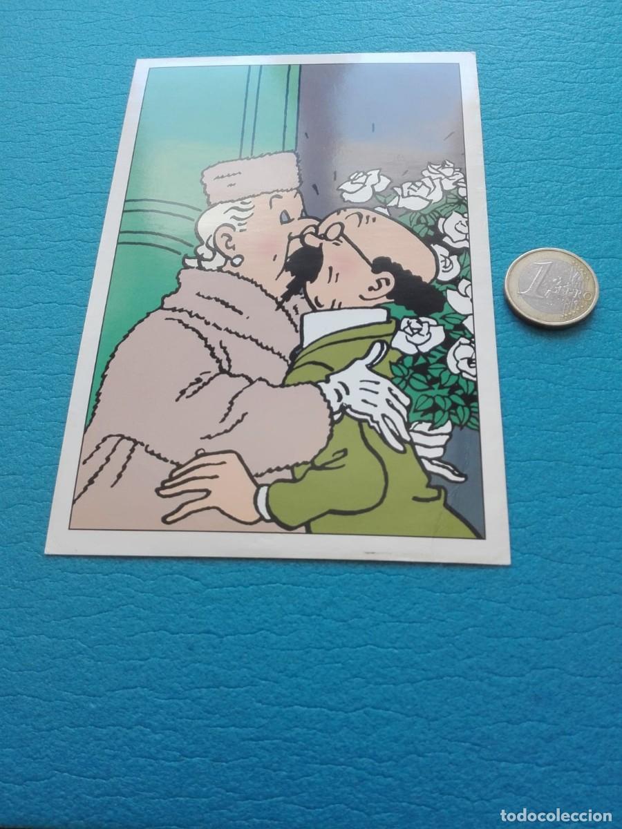 Postais: POSTAL PERSONAJES DE TINT&Iacute;N - HERG&Eacute;/MOULINSART