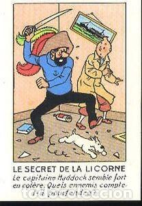 Postales: TINTIN Le secret de la Licorne Milou Herg&eacute; carte postale cp postcard 35 Haddock postal