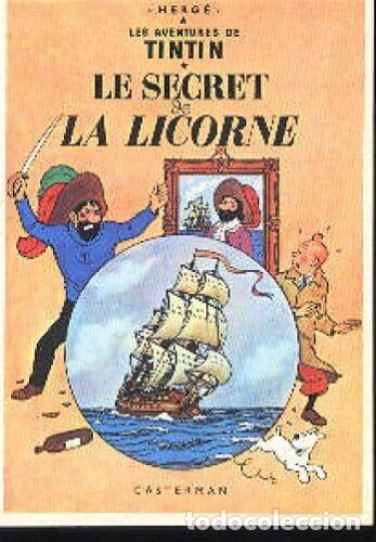 Postales: TINTIN Le secret de la Licorne Milou Herg&eacute; carte postale cp postcard 6 Haddock postal