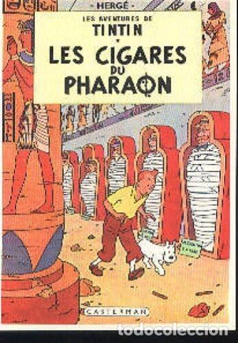 Postales: TINTIN Les Cigares du Pharaon Milou Herg&eacute; carte postale cp postcard 14 momies postal