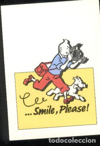Postales: TINTIN Milou Herg&eacute; photographe carte postale SMILE 2/4 cp postcard postkaart postal