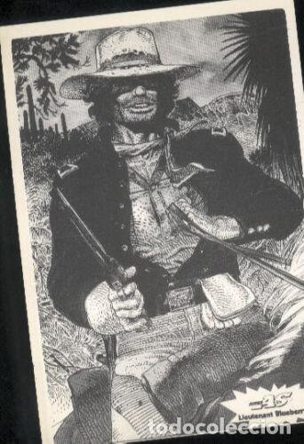 Postais: MOEBIUS Lieutenant BLUEBERRY Jean Giraud GIR carte postale postcard postkaart postal