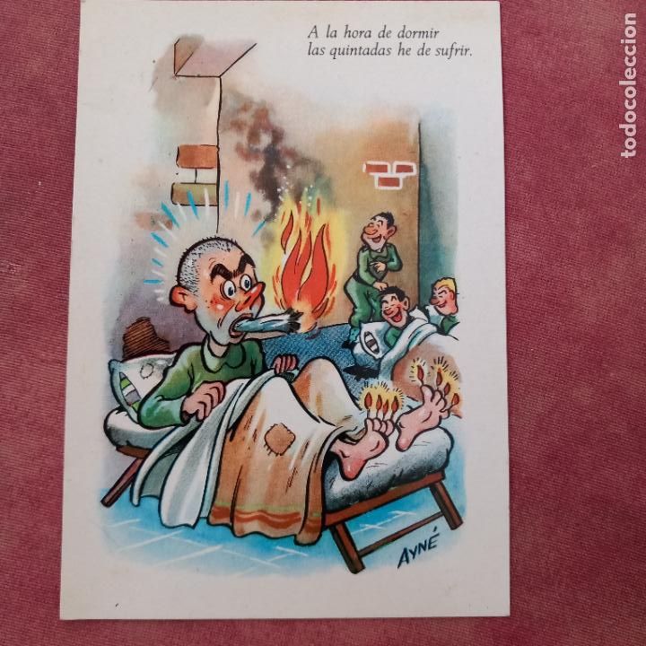 Postais: POSTAL DE CARICATURA, CHISTE, MILI. IL. AYN&Eacute;. ED. RAM P1