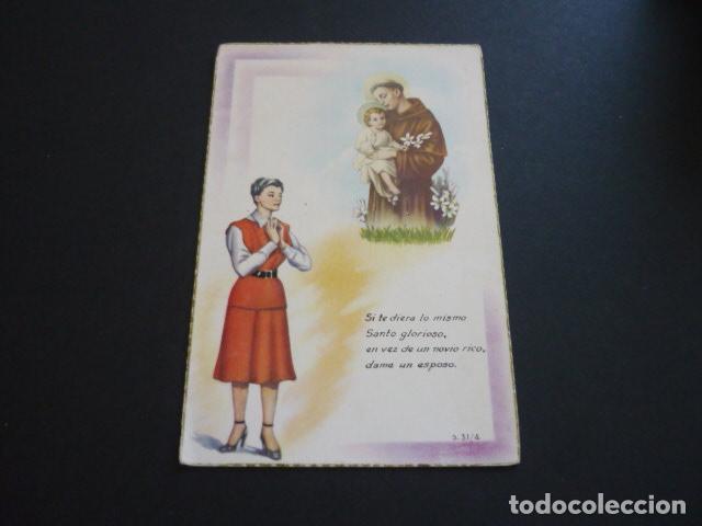 Cartoline: SAN ANTONIO DE PADUA Y NOVIA POSTAL