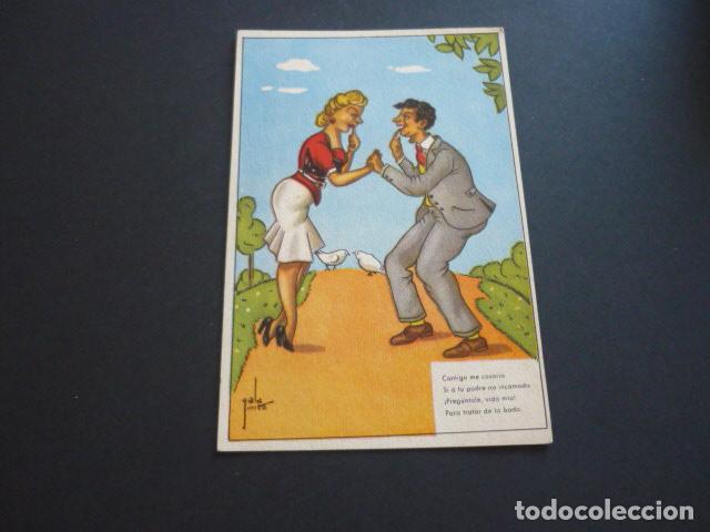 Postales: PAREJA POSTAL COMICA - Foto 1