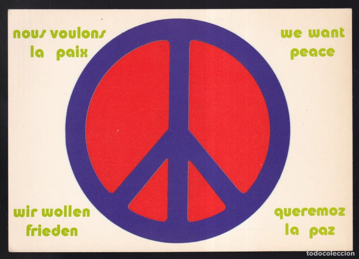 Postcards: *Nous voulons la Paix* Cartes Publistar, serie Shopping n&ordm; 68. Nueva.