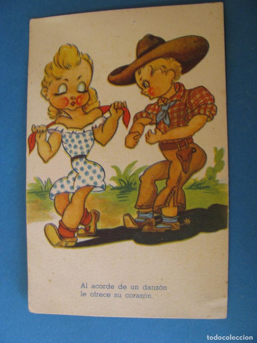 Cartoline: POSTAL DE ED. JDP. SERIE N&ordm; 4. ESCRITA 1947.