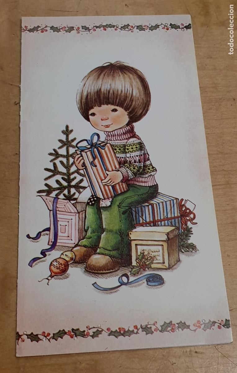 Postcards: POSTAL INFANTIL D&Iacute;PTICO COLECCI&Oacute;N PERLA N&ordm; 1A-7014-B ESCRITA 16X8,5 CM.