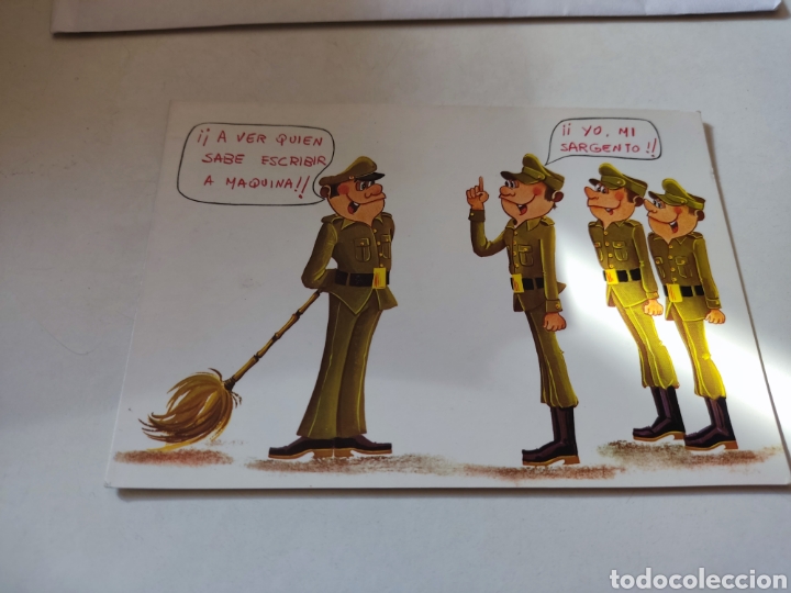 Postcards: Postal humor militar