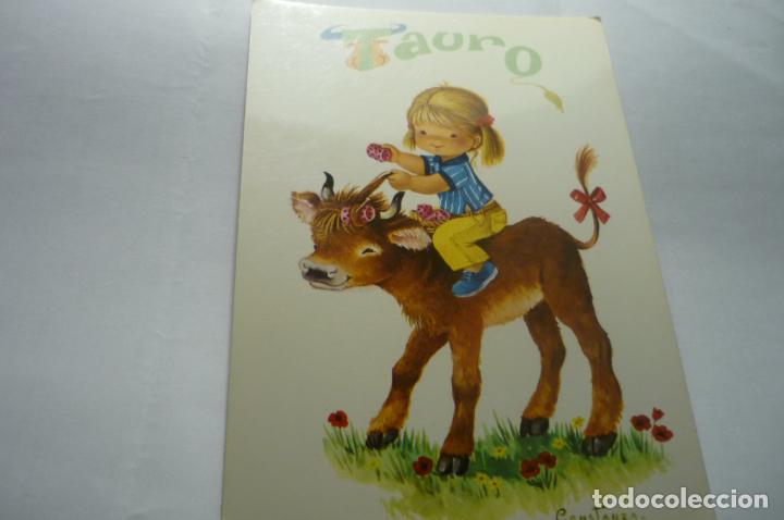 Postcards: POSTAL HOROSCOPO TAURO .- DIBUJO CONSTANZA C Y Z 7463-31 B