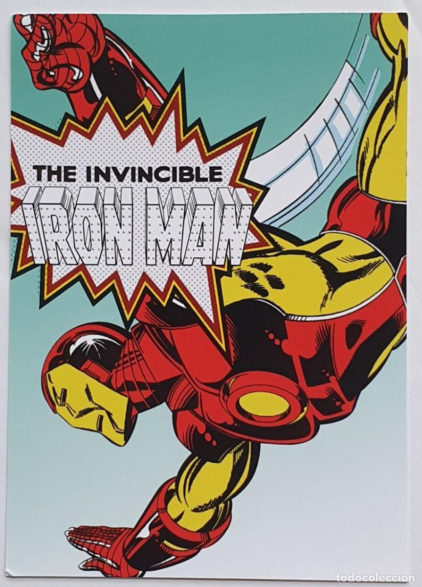 Postcards: Marvel Comic &rdquo;THE INVINCIBLE IRON MAN&rdquo; - POSTAL Prepago USPS 2007