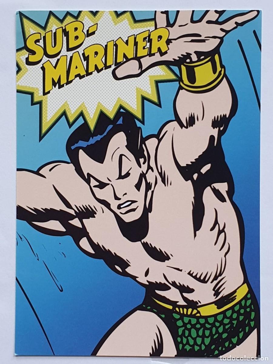 Postcards: Marvel Comic &rdquo;PRINCE NAMOR THE SUB-MARINER&rdquo; - POSTAL Prepago USPS 2007