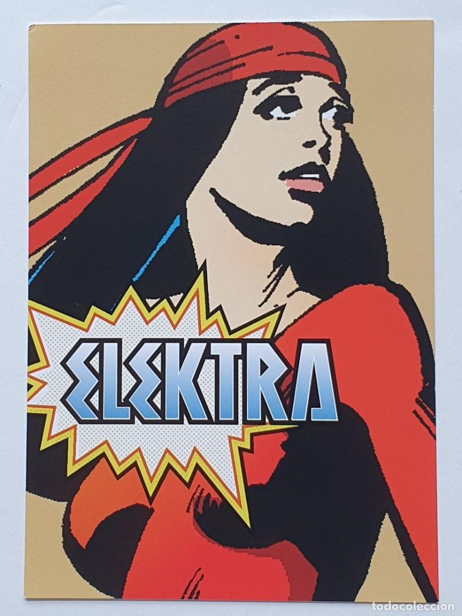 Postcards: Marvel Comic &rdquo;ELEKTRA&rdquo; - POSTAL Prepago USPS 2007