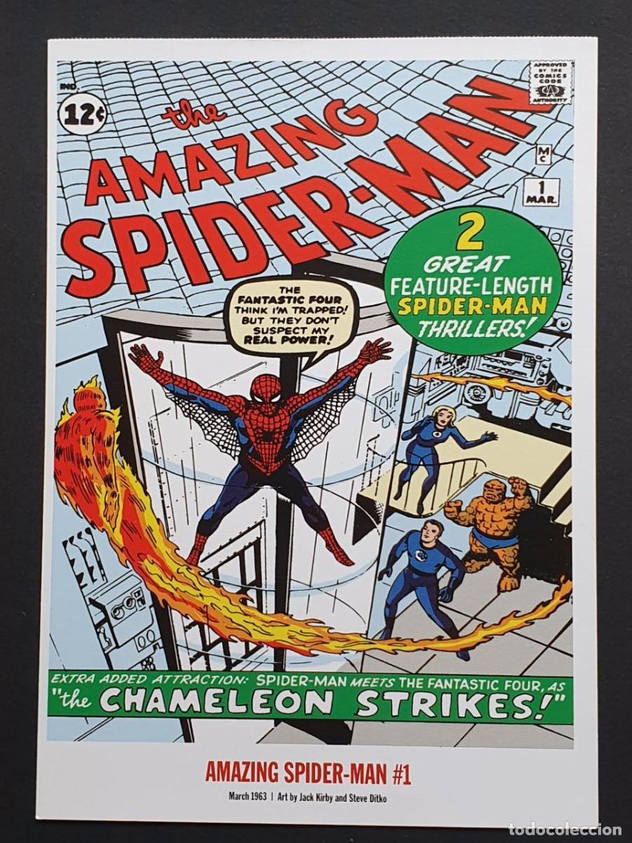 Postcards: Marvel Comic Marzo 1963 &rdquo;THE AMAZING SPIDER-MAN #1&rdquo; - POSTAL Prepago USPS 2007