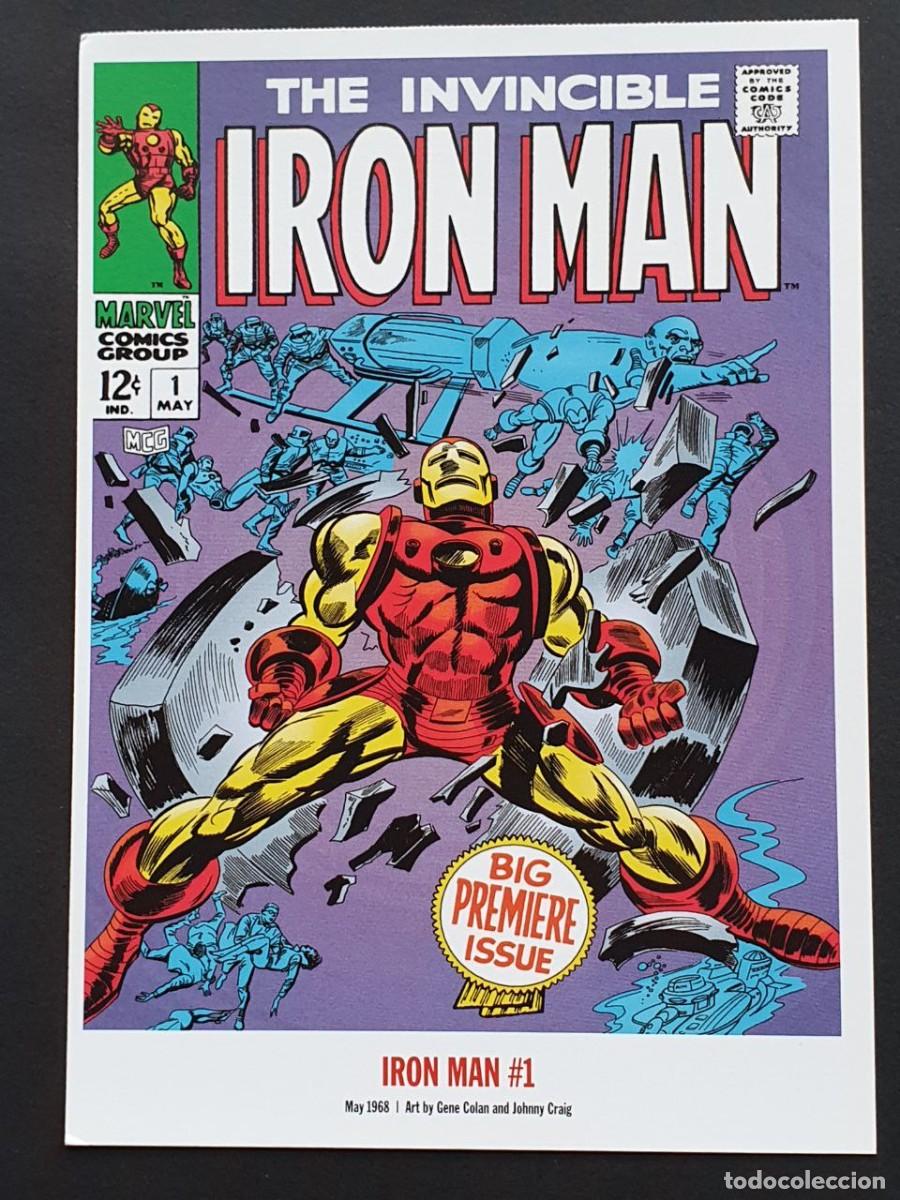 Cartoline: Marvel Comic Mayo 1968 &rdquo;THE INVINCIBLE IRON MAN #1&rdquo; - POSTAL Prepago USPS 2007
