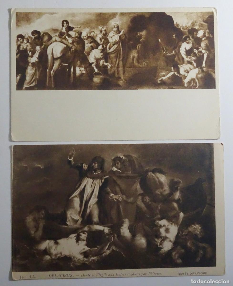 Cartoline: LOTE DE 2 ANTIGUAS POSTALES CPA, ILUSTRACI&Oacute;N ,ARTE, VER FOTOS