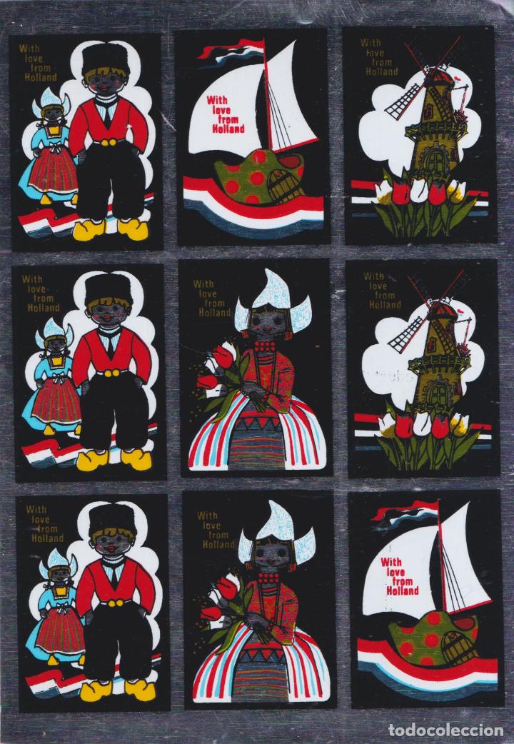 Postkarten: POSTAL PEGATINA - HOLANDA - WITH LOVE FROM HOLLAND - INTROCARD HOLLAND - S/C