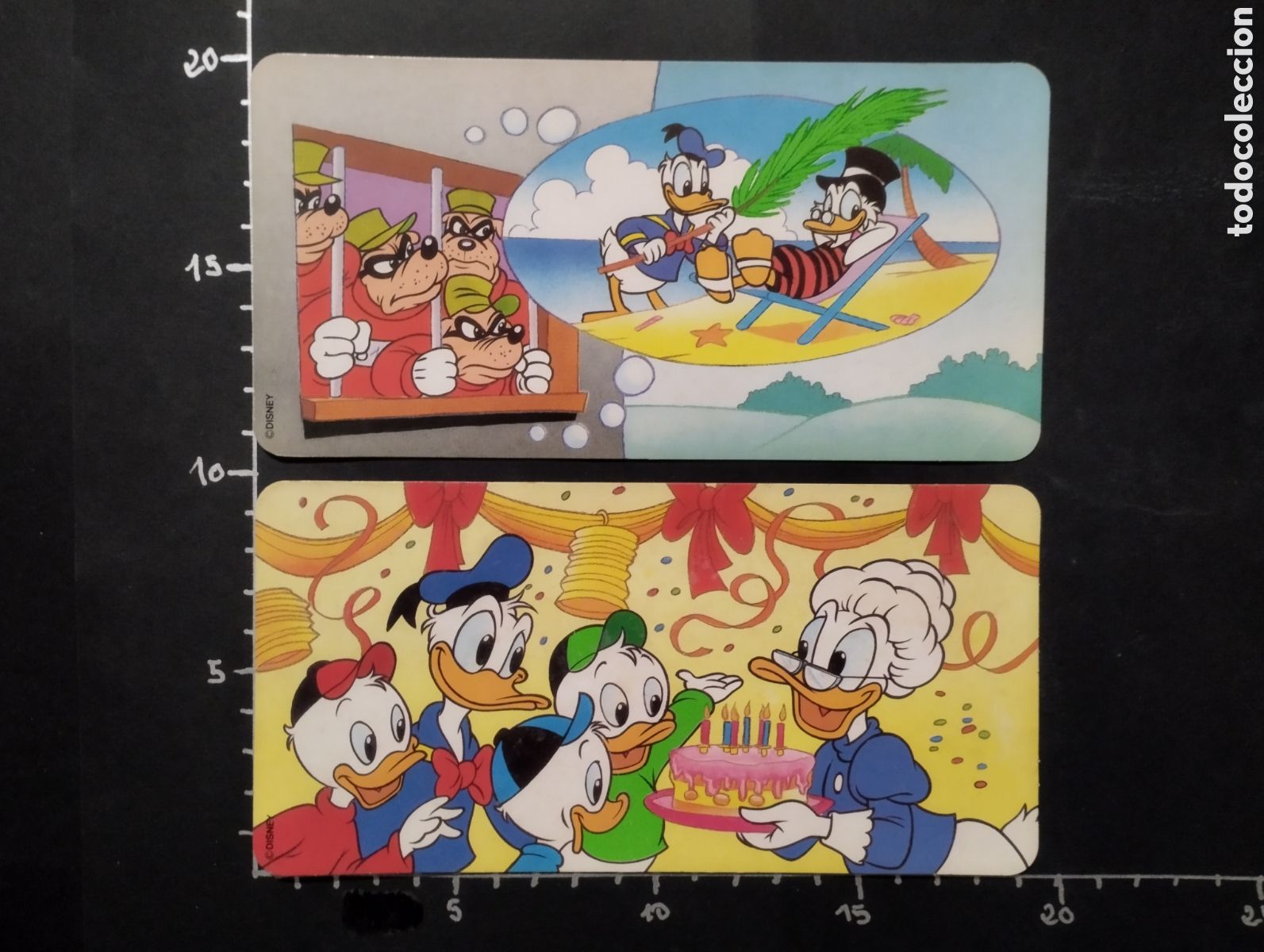 Cartoline: LOTE DE 2 POSTALES. DIBUJOS - PERSONAJES DE DISNEY