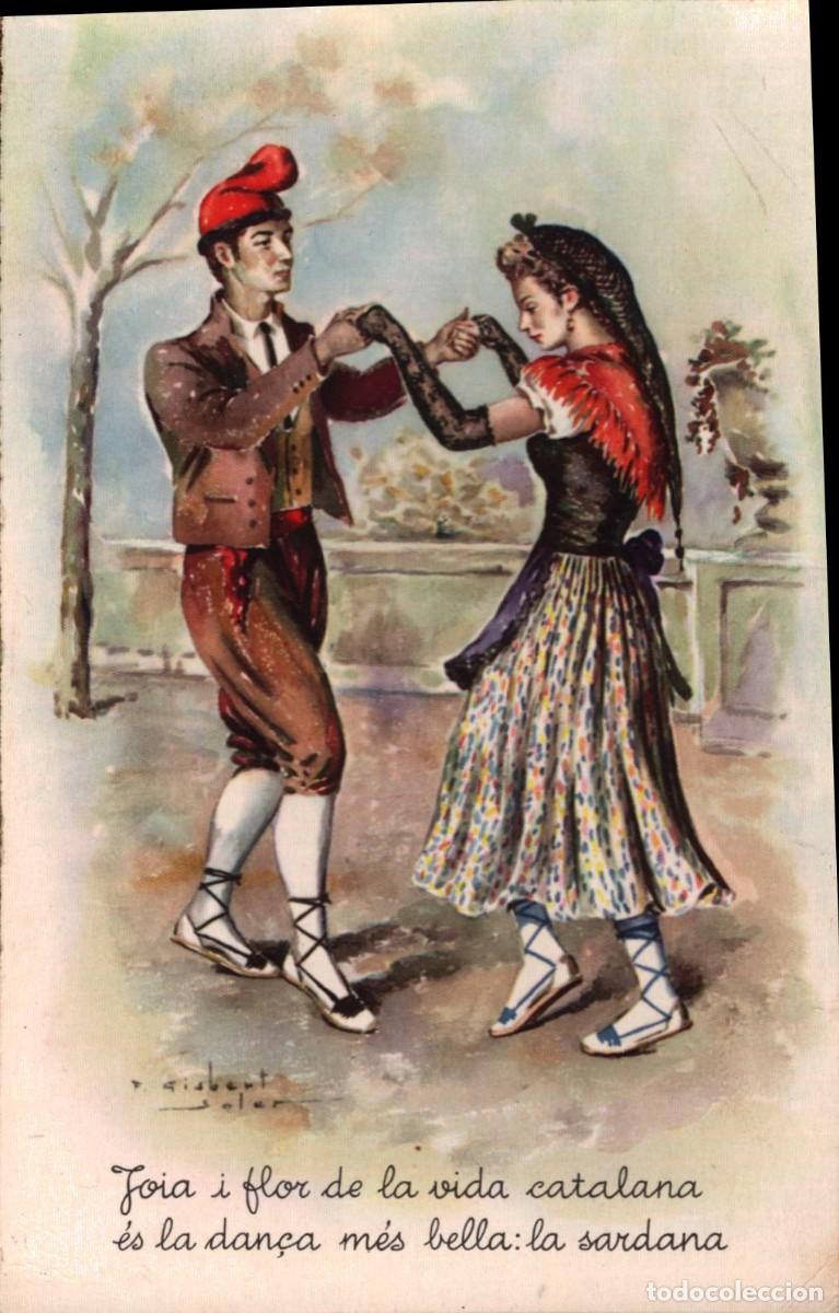 Postales: Joia i flor de la vida catalana es la dan&ccedil;a la sardana ed. CyZ sin circular