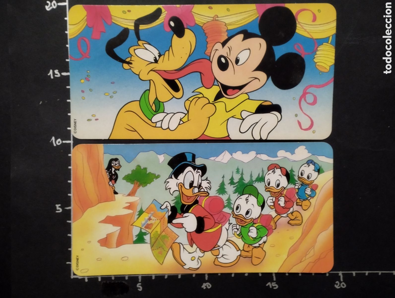 Postais: LOTE DE 2 POSTALES. DIBUJOS - PERSONAJES DE DISNEY