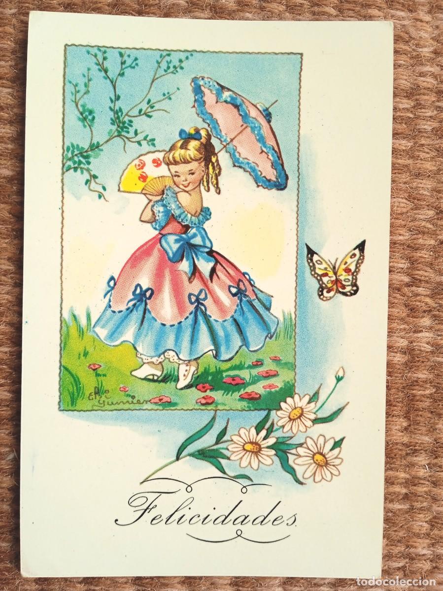 Postais: FELICIDADES - ILUSTRACION ELSI YUMIER