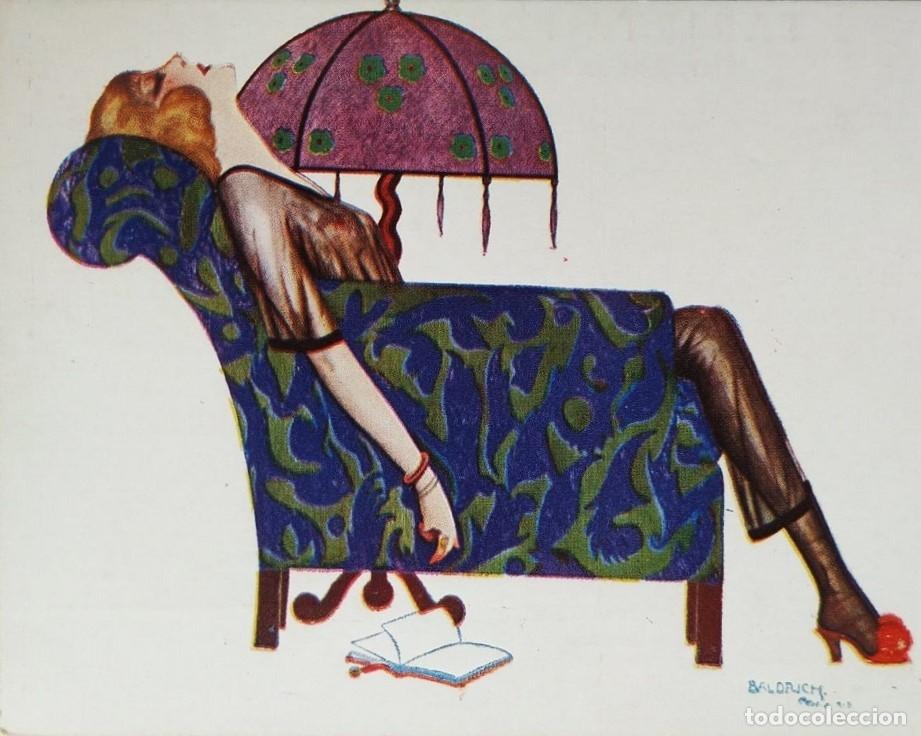 Postales: 5328 - R. BALDRICH - ART DECO -EDICIONES VICTORIA - COLL SALIETI (BCN) N&Uacute;M. 905 - SIN SE&Ntilde;ALES DE USO