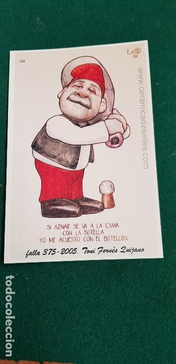 Postais: NINOT DE FALLA-ARTISTA -TONI FORNES ZUIJANO