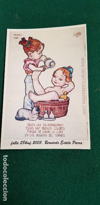 Postais: NINOT DE FALLA-ARTISTA -BERNARDO ESTELA PARRA