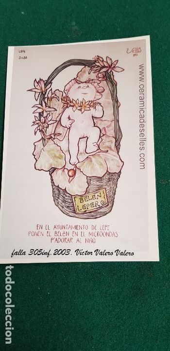 Postais: NINOT DE FALLA-ARTISTA -VICTOR VALERO VALERO