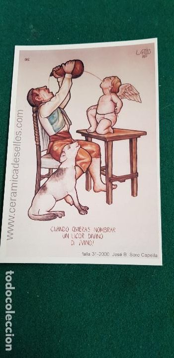 Postais: NINOT DE FALLA-ARTISTA -JOSE B.SORO CAPELLA