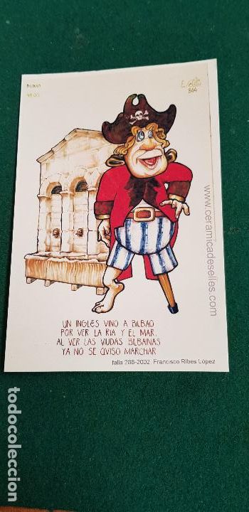 Postais: NINOT DE FALLA-ARTISTA -FRANCISCO RIBES ROJAS