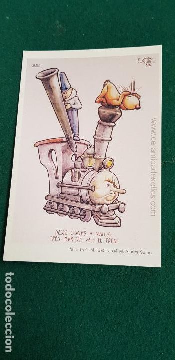Postais: NINOT DE FALLA-ARTISTA -JOSE MARIA ALARES SALES