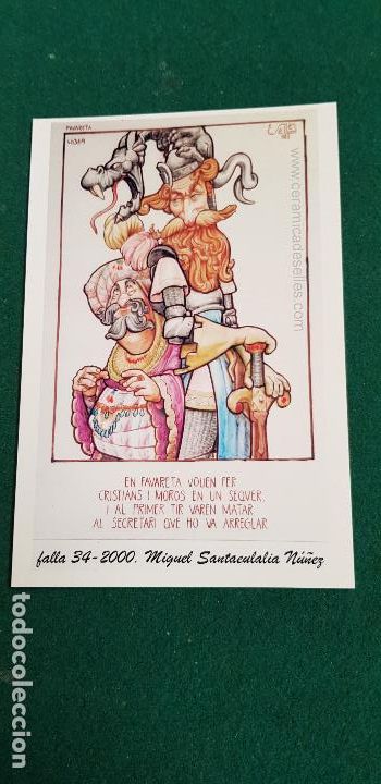 Postais: NINOT DE FALLA-ARTISTA -MIGUEL SANTAEULALIA NU&Ntilde;EZ
