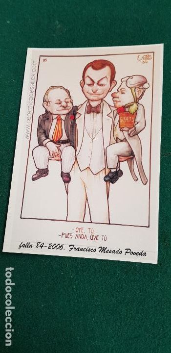 Cartes Postales: NINOT DE FALLA-ARTISTA -FRANCISCO MESADO POVEDA