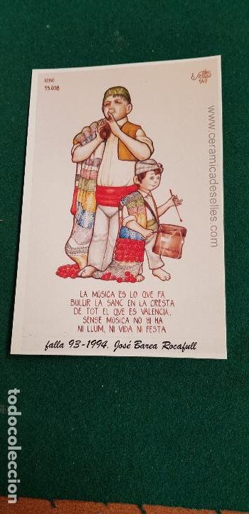 Cartes Postales: NINOT DE FALLA-ARTISTA -JOSE BAREA ROCAFULL