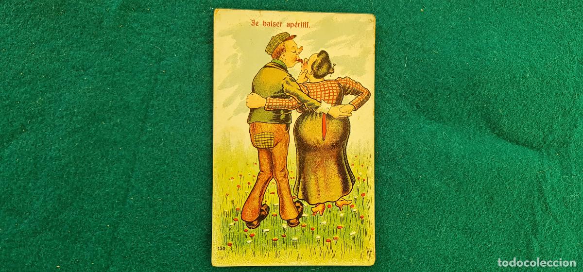 Cartes Postales: POSTAL HUMORISTICA POSTKARTEN JE BAISER APERITIF N&ordm; 130