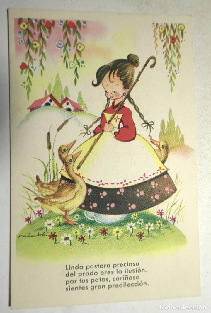 Postais: POSTAL ESTAMPERIA RAM SERIE 77 .-ILUSTRADOR NIUBO ESCRITA