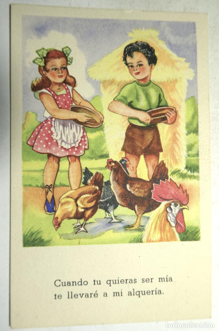 Postais: POSTAL EDICIONES PABLO DUMMATZEN SERIE 1217 ESCRITA