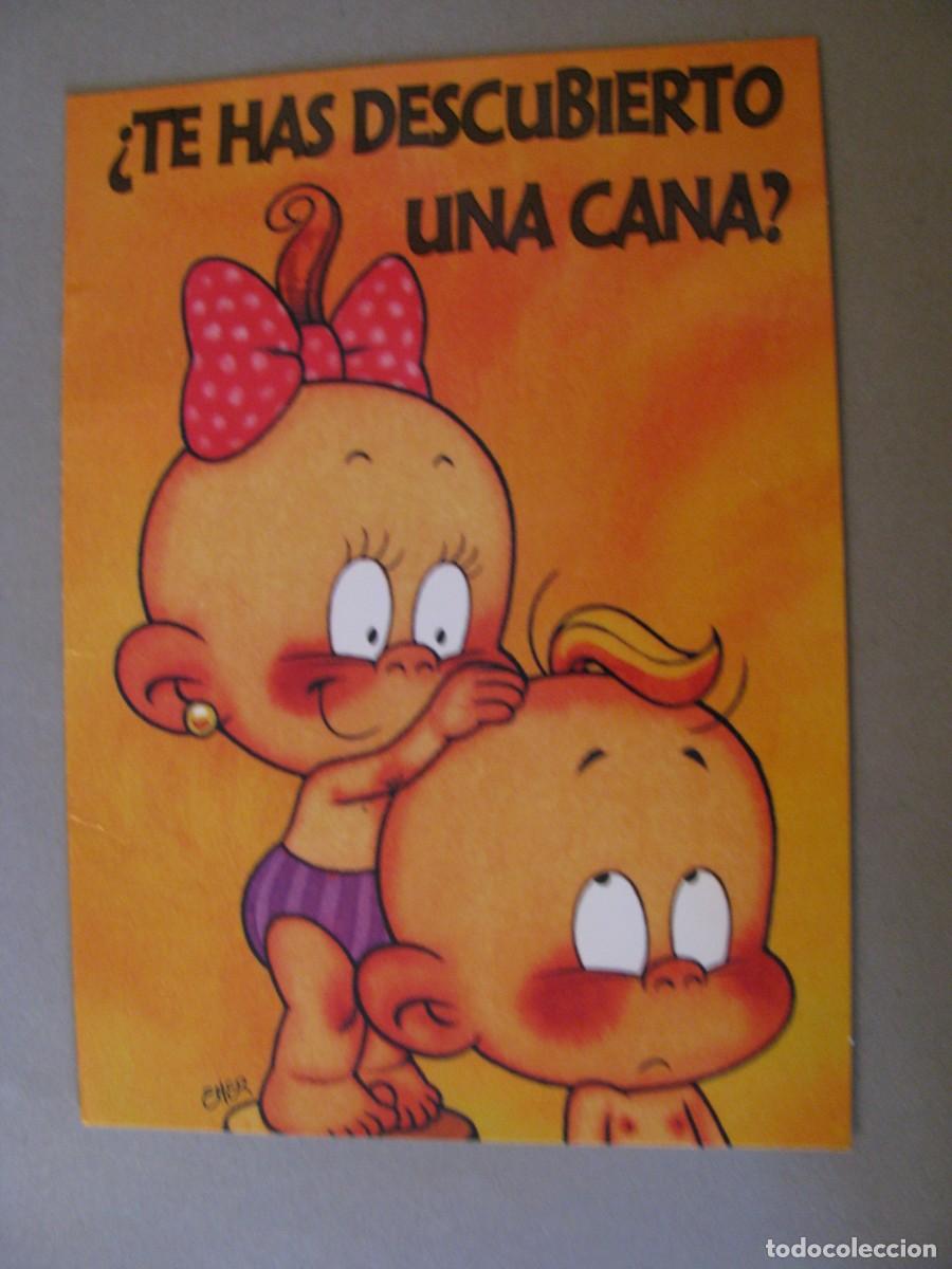 Postais: POSTAL DIPTICA DE FELICITACION. ED. HALLMARK. WINDEL WINNI. ESCRITA. 16X12 CM.