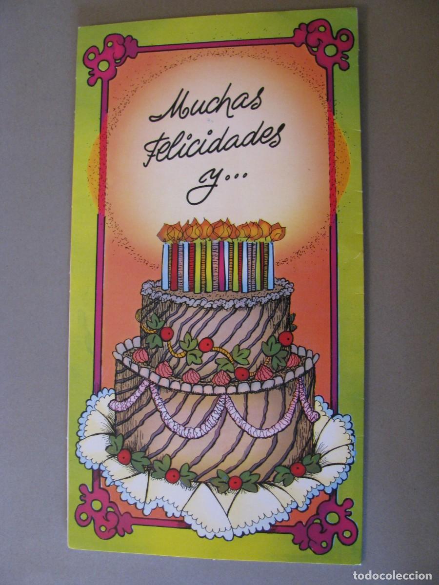 Postais: POSTAL DIPTICA TROQUELADA DE FELICITACION. ED. ORTIZ Y075. 22X12 CM.